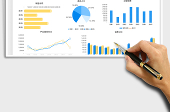 2021电商销售数据可视化图表免费下载