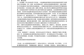 党支部纪检委员年度述职报告6篇