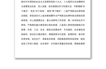 2篇乡镇党委政治生态分析研判报告范文2篇自查自纠工作汇报总结