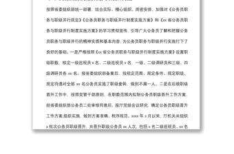 公务员法律法规实施情况自查报告