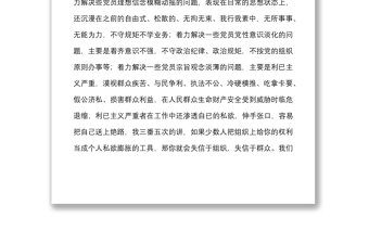 党课转作风提效能保持良好精神状态勇于担当作为工作作风纪律作风教育整顿党课讲稿范文