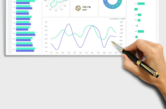 销售数据对比-可视化图表