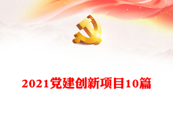 2023党建创新项目特色品牌汇报
