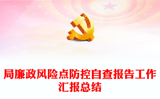 局廉政风险点防控自查报告工作汇报总结