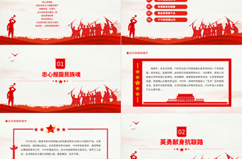 东北抗日领袖杨靖宇PPT白山黑水铸忠魂碧血丹心许家国抗日英雄名将红色事迹宣讲课件