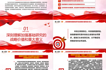 2023推动基础研究高质量发展 为建设世界科技强国夯实根基ppt精美简洁千里之行始于足下党员干部专题学习党课课件