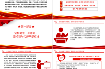 2023坚持造就忠诚干净担当的高素质干部队伍ppt精美党政风贯彻落实习近平新时代党建思想党组织党员党建专题党课课件