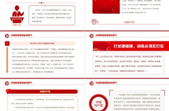 向强制强砥砺血性胆气PPT授予空军航空兵某团飞行二大队“时代楷模”称号先进典型学习党课