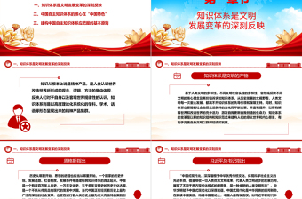 2023以高度的学术自觉建构中国自主知识体系ppt红色党政风坚守中国立场，彰显中国智慧，弘扬中国价值专题党课教育课件