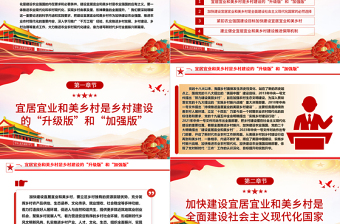 大力推进建设宜居宜业和美乡村ppt红色简洁奋力谱写新时代乡村全面振兴新篇章基层党组织党员干部学习培训党课课件