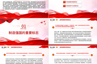 推动先进制造业集群发展PPT大气精美风党员干部学习教育专题党课课件模板