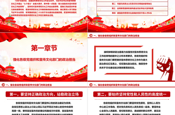 助力推进党对宣传思想文化工作的领导ppt红色简洁风党组织文化思想主题党课