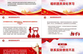 团组织生活会和团员教育评议PPT精美时尚基层团组织团课下载