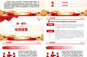 大气实用街道党工委书记抓基层党建突破项目工作总结PPT模板