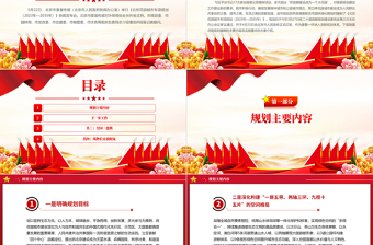 红色精美一文读懂北京花园城市专项规划(2023年—2035年)PPT课件