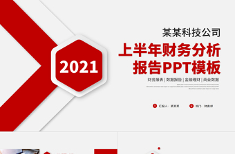 财务报表ppt模板免费下载