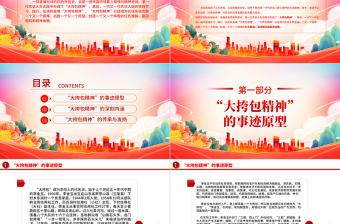 大挎包精神PPT精美党建风薪火相传的农信精神之源专题党课课件