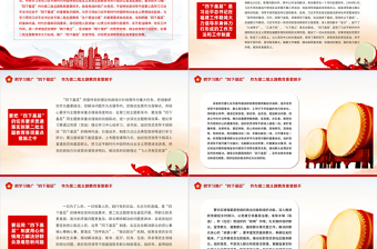 精美简洁把学习推广四下基层作为第二批主题教育重要抓手专题党课PPT课件