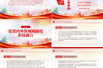 2023《关于加快内外贸一体化发展的若干措施》全文PPT课件