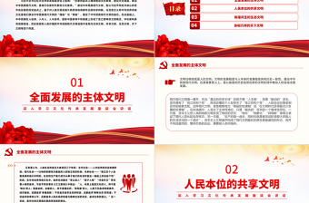 学习中华民族现代文明的四个向度PPT党政风文化传承发展座谈会讲话课件