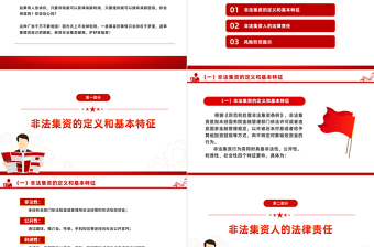 2024防范非法集资宣传月PPT远离非法集资知识宣传课件