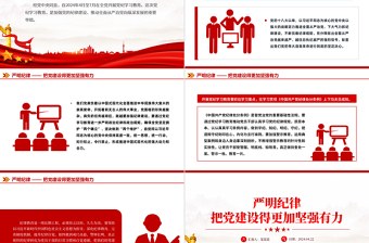 2024党纪学习教育PPT党政风严明纪律把党建设得更加坚强有力课件