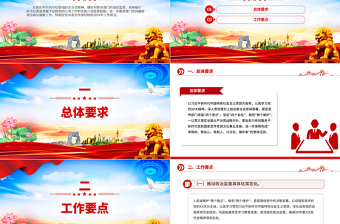 2024年党风廉政建设和反腐败工作要点PPT精美大气纪检监察工作计划