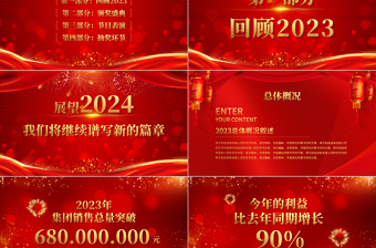 年终答谢会PPT精美实用赢战2024员工团队答谢活动策划下载