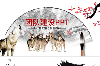 企业文化团队建设狼性文化PPT