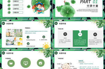 夏季防暑降温全攻略PPT模板