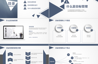 企业公司团队目标管理内部员工培训PPT