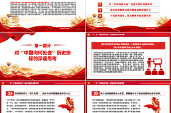 精美简洁从伟大转折看邓小平同志开拓创新的政治勇气PPT党课