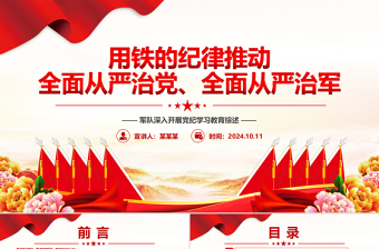 全面从严治党主体责任落实总结汇报ppt