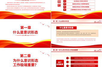 加强意识形态工作PPT精美党政风2023年着力解决党内和社会精神方面的突出问题党课课件下载