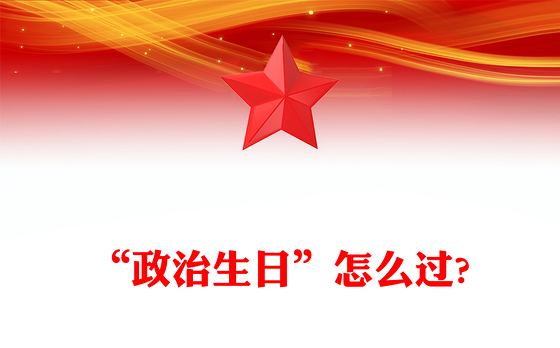 2024“政治生日”怎么过主题党日活动PPT下载(讲稿)