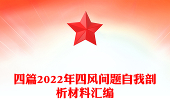 四风问题发言稿