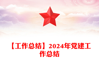 【工作总结】2024年党建工作总结