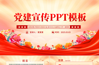 2025通用型党建宣传PPT模板下载