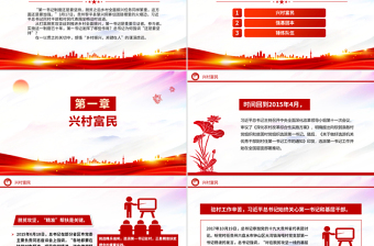 坚持第一书记制度PPT精美大气乡村全面振兴专题党课