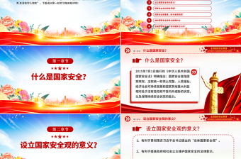 全民国家安全教育走深走实十周年PPT2025第10个全民国家安全教育日课件