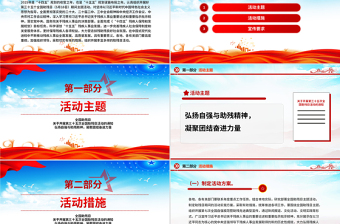 第三十五次全国助残日PPT弘扬自强与助残精神凝聚团结奋进力量课件