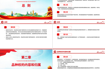 2025《植物新品种保护条例》PPT精美简洁法律法规课件下载