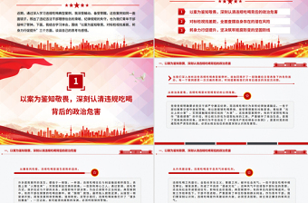 党政风青年干部学习违规吃喝典型案例研讨发言PPT课件