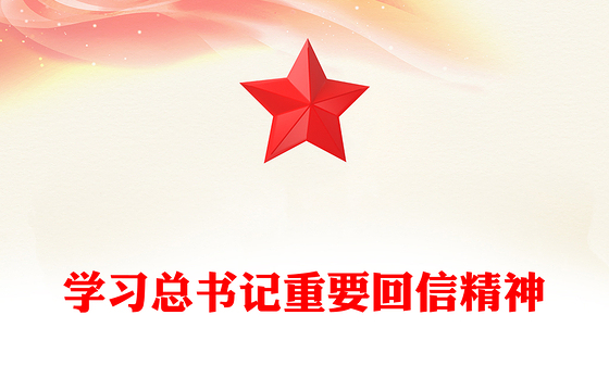 新时代青年学习总书记重要回信精神PPT党课课件(讲稿)