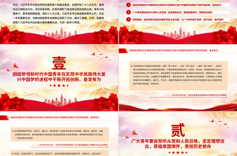 简洁大气奋力书写挺膺担当的青春篇章PPT青年党课下载