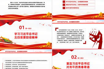 新时代青年学习总书记重要回信精神PPT党课课件