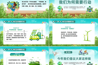 节能增效焕新引领PPT2025全国节能宣传周知识课件