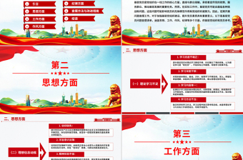 2025基层党员问题查摆清单PPT党员个人对照检查课件