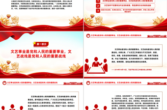 党政风坚定文化自信扎根生活沃土PPT总书记部分相关重要论述课件