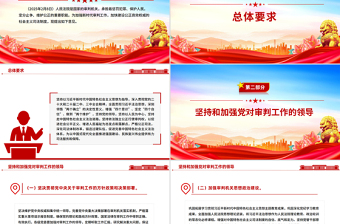 2025关于加强新时代审判工作的意见PPT课件下载